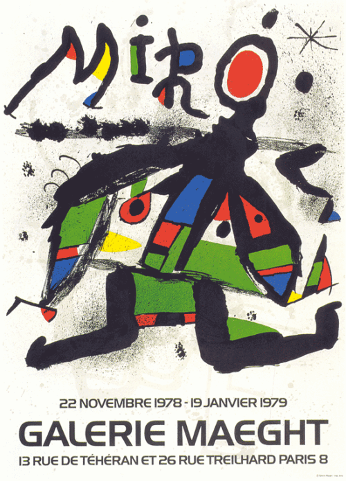 Miró, Galerie Maeght
