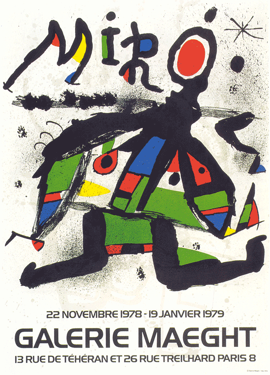 Miró, Galerie Maeght