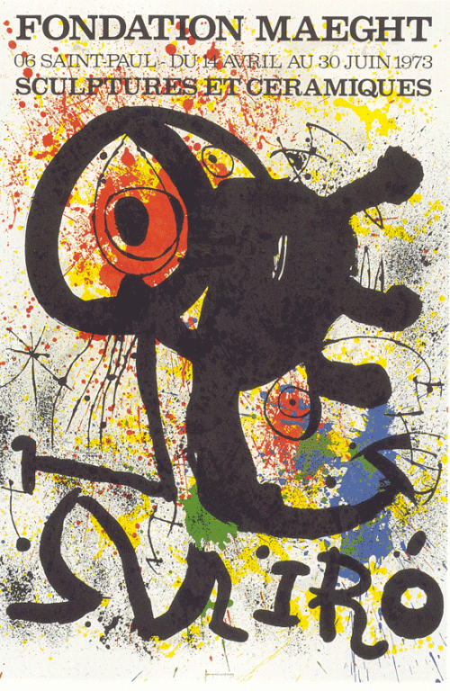 Miró sculptures et ceramiques, Fondation Maeght
