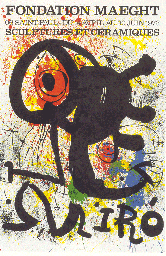 Miró sculptures et ceramiques, Fondation Maeght