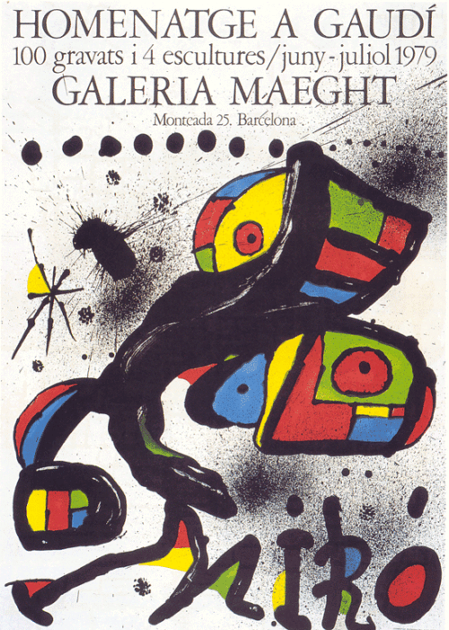Homentage a Gaudi, Galeria Maeght