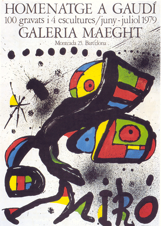 Homentage a Gaudi, Galeria Maeght
