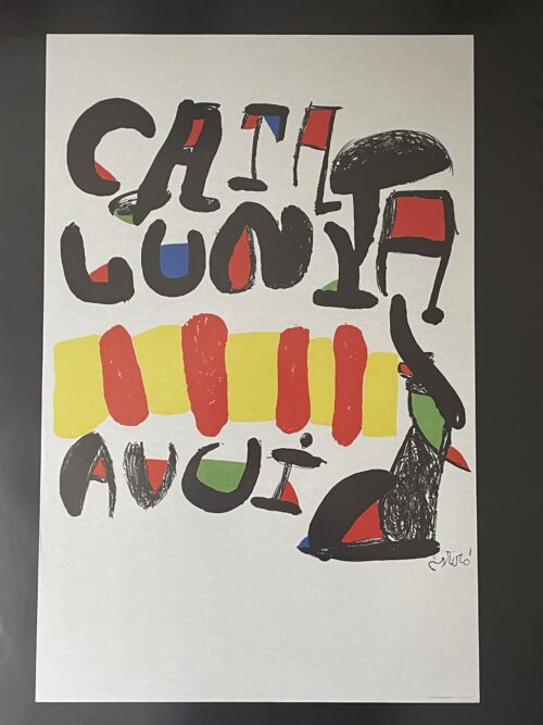 Orginalaffisch av Joan Miró