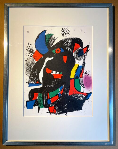 Litografi av Joan Miró