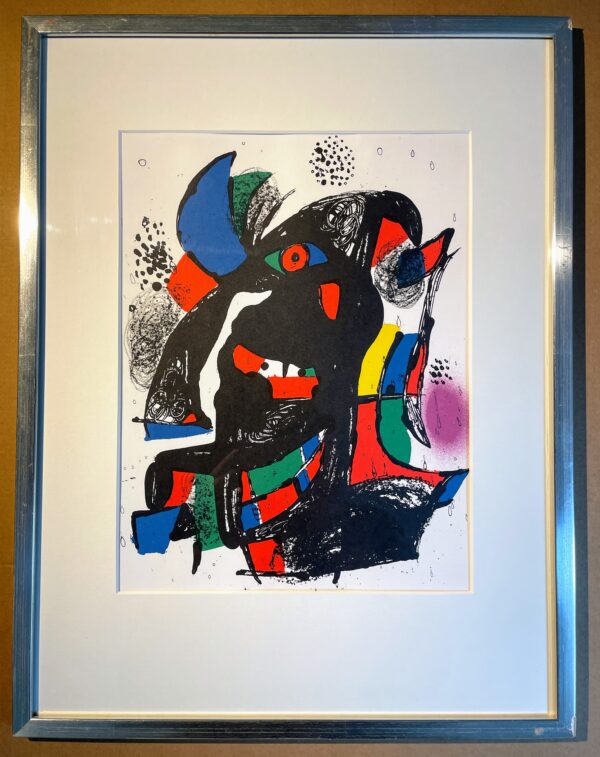 Litografi av Joan Miró