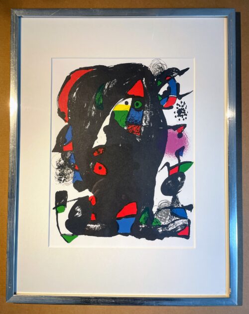 Litografi av Joan Miró