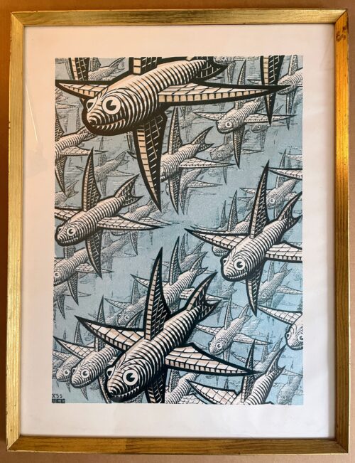 Konstaffisch av M.C. Escher