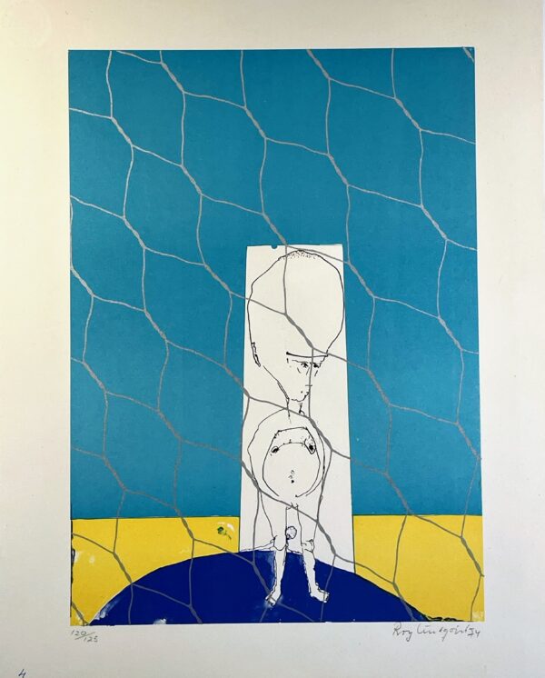 Litografi av Roy Lindquist