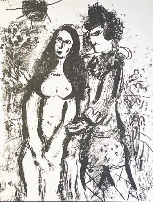 Litografi av Marc Chagall