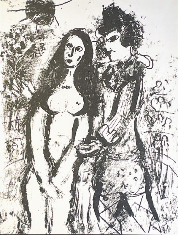 Litografi av Marc Chagall