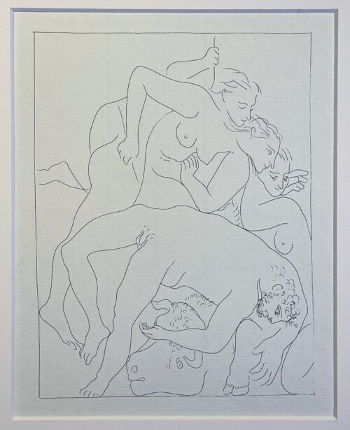 Litografi av Pablo Picasso