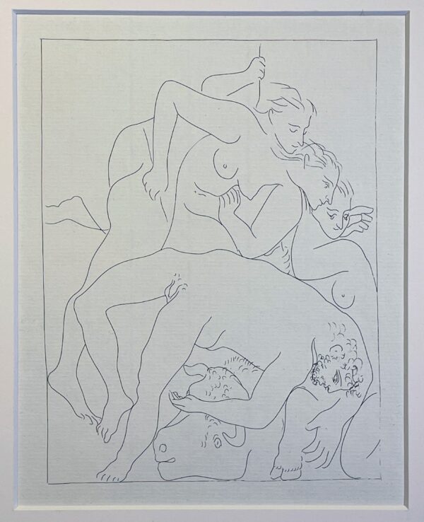 Litografi av Pablo Picasso