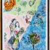 Litografisk affisch av Marc Chagall