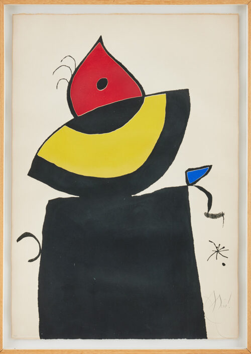 Litografi av Joan Miró
